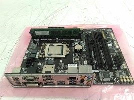 Gigabyte GA-H81M-HD3 Micro ATX Motherboard i5-4690 3.5GHz CPU 4GB RAM - $108.90