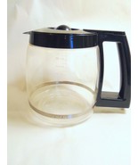 Cuisinart 12-Cup Glass Carafe w/Lid Replacement Part Black Coffee Maker Pot - $31.67