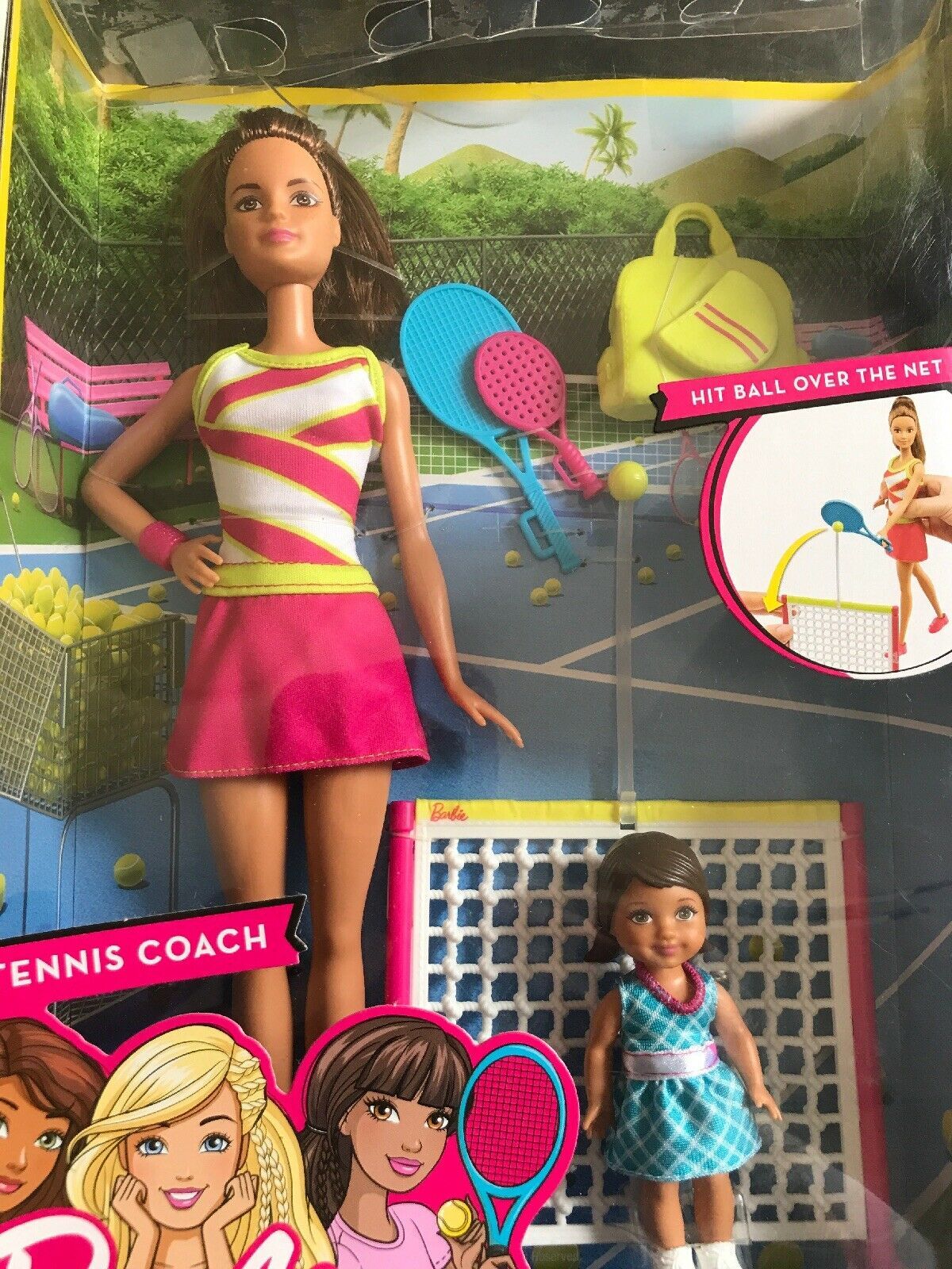 tennis coach barbie