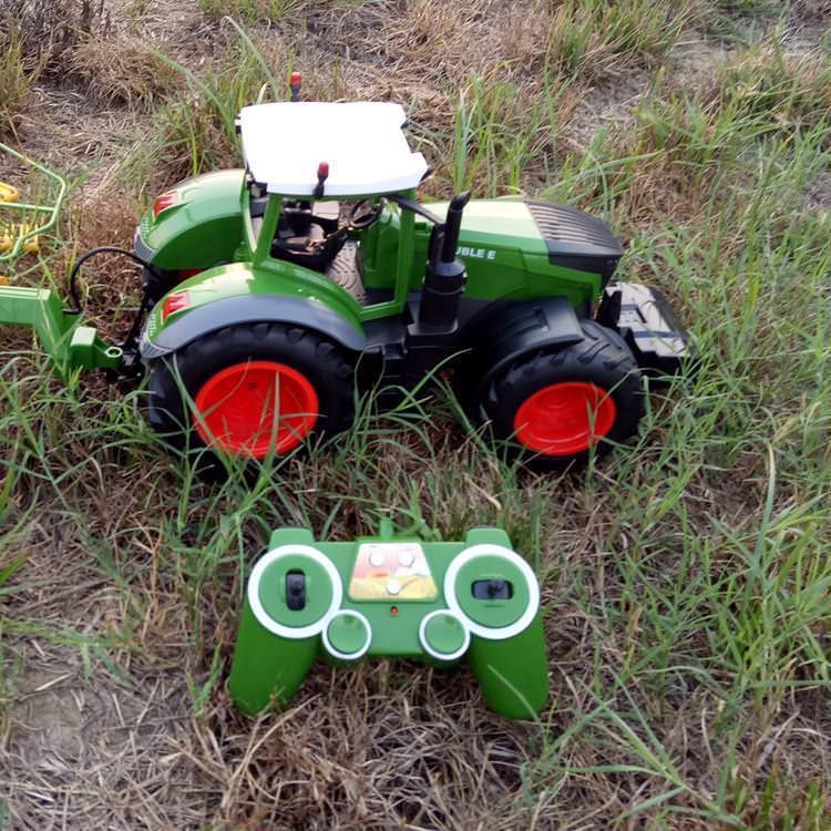 rc tractor with plow