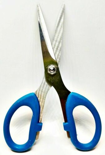 Lot of 3 Allary #289 Ultra Sharp Scissors with Soft Cushion Handles, 5.5, Blue