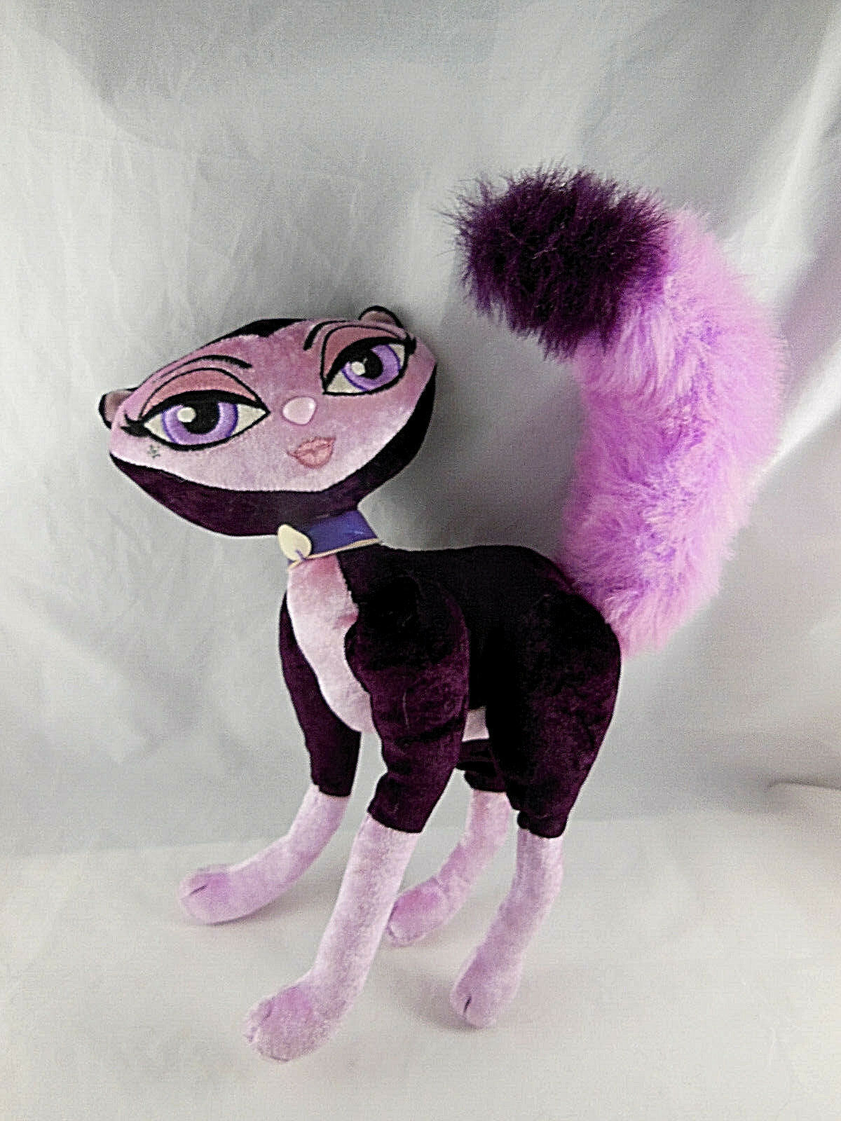 Bratz Petz Catz Plush Bobble Head Poseable Bendable Cat Purple pink ...