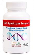 Full Spectrum Enzymes Cutting Edge Cultures Vegan 60 Capsules Proprietary Blend  - $27.11