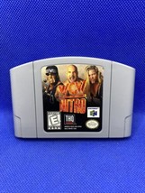 WCW Nitro (Nintendo 64, 1996) Authentic N64 Cartridge Only - Tested! - $22.37