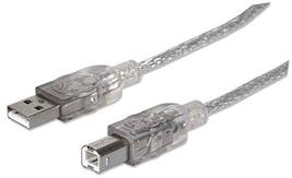 Manhattan 15-Feet A-Male to B-Male USB 2.0 Cable (393836) - $31.39