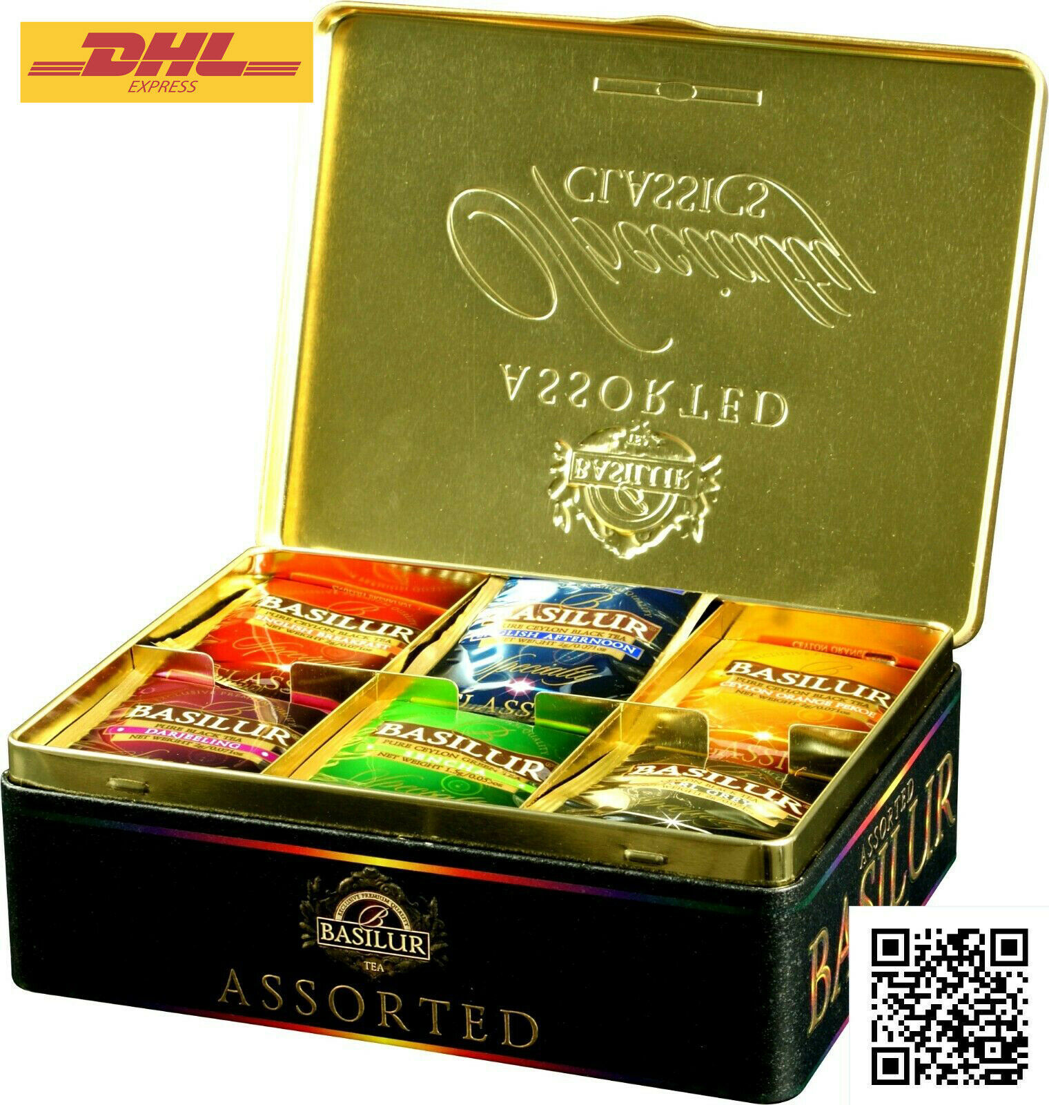 Basilur, Assorted of specialty classics, Pure Ceylon Tea, 60 Tea Bags