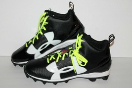 New Under Armour 1286599-001 Mens UA Crusher RM Football Cleats SZ 15 - $33.25