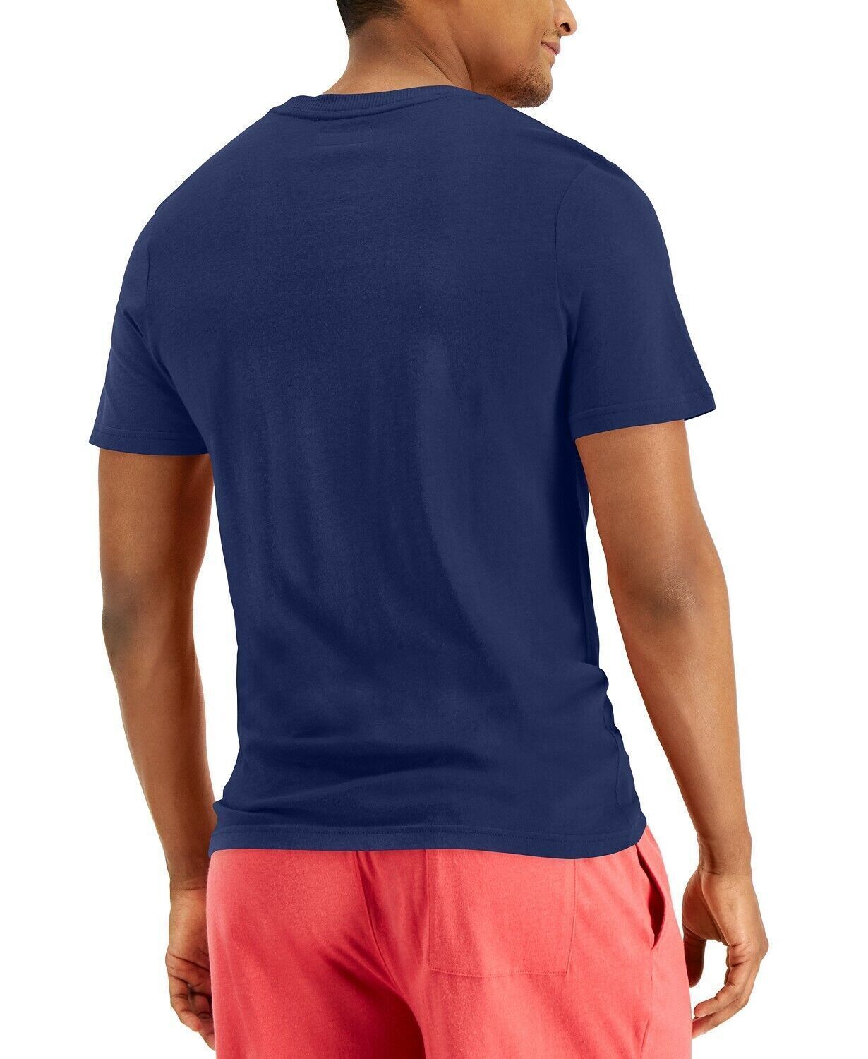 Club Room BLUE Men's Pajama T-Shirt, US Medium