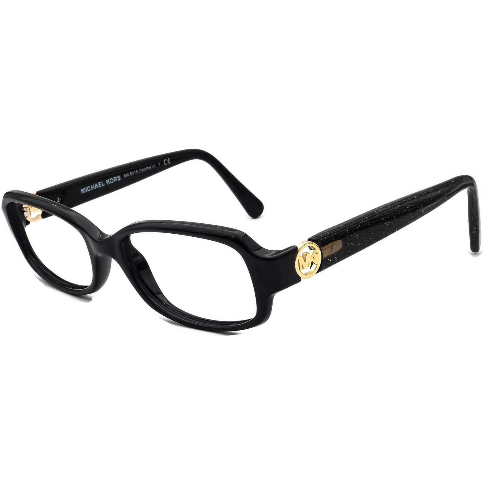 Michael Kors Eyeglasses Mk 8015 Tabitha V 3099 Black B Shape Frame 52