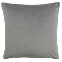 2 X PLAIN SOFT VELVET YELLOW SILVER PIPED 22/"-55CM CUSHION COVERS