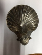 Vintage Reproduction Metalware Silverplate Sheffield 1700-1800 Scallop S... - $16.84