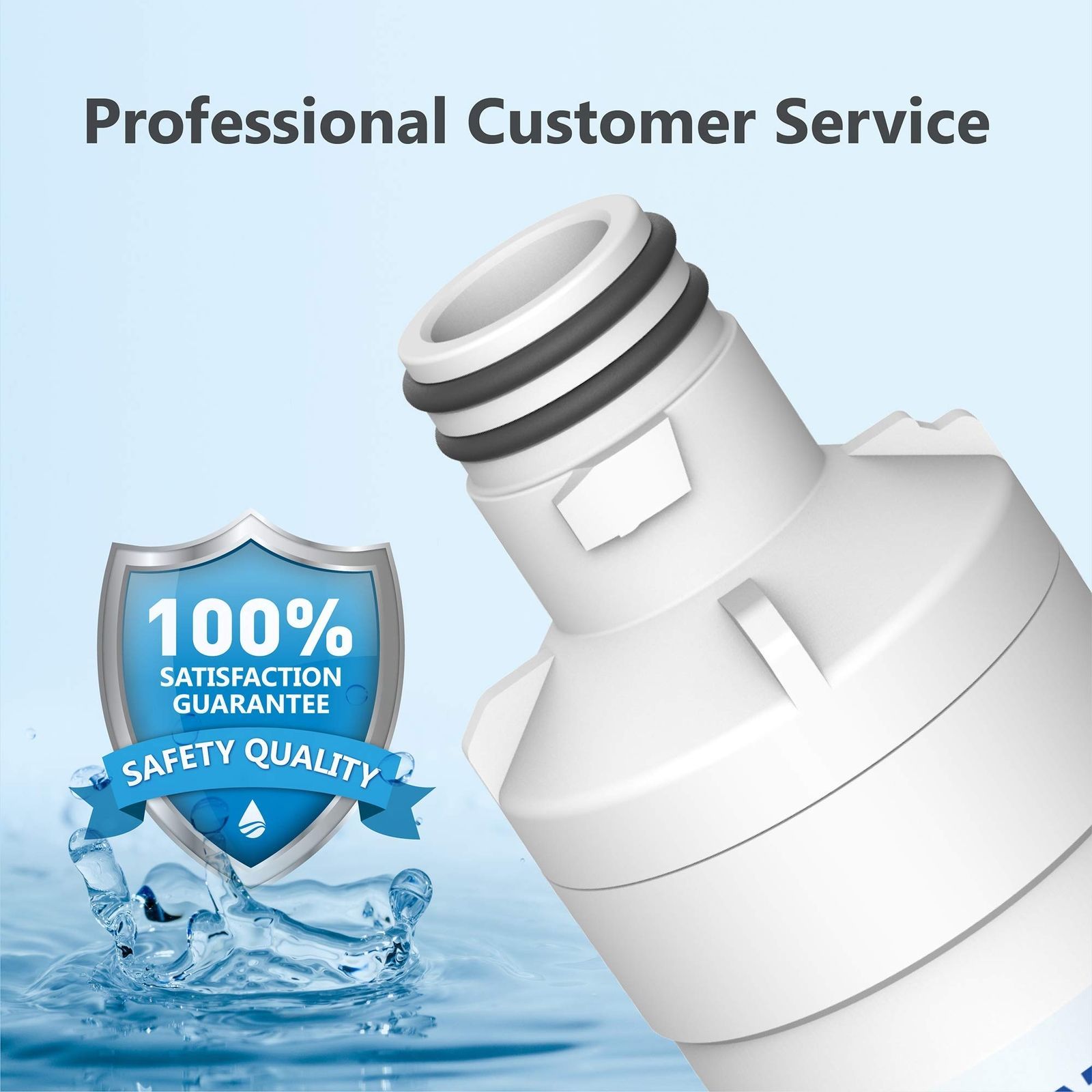 LT1000P Replacemen Refrigerator Water Filter Compatible with LG LT1000P