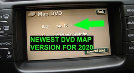 2004 2005 2006 Toyota CAMRY Gen 4 GPS Navigation Map DVD Update U30 Version 15.1 - $49.00