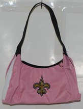 Most Valuable Fan NFL Licensed 70007 SANT Pink New Orleans Small Hand Bag image 1