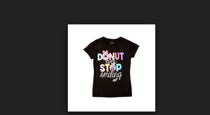 Jojo Siwa Girls /'Dream Crazy Big/' Short Puff Sleeve Graphic T-Shirt Size 7-16