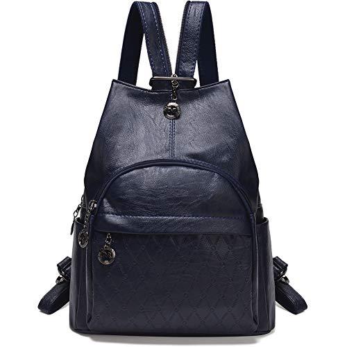 Small Leather Convertible Backpack Sling Purse Shoulder Bag for Women ...