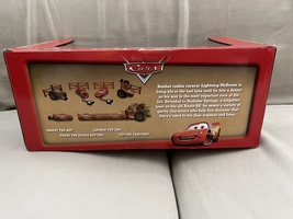 Disney Parks Cars Land Tractor Tipping Playset with Mater and Lighting McQueen image 5
