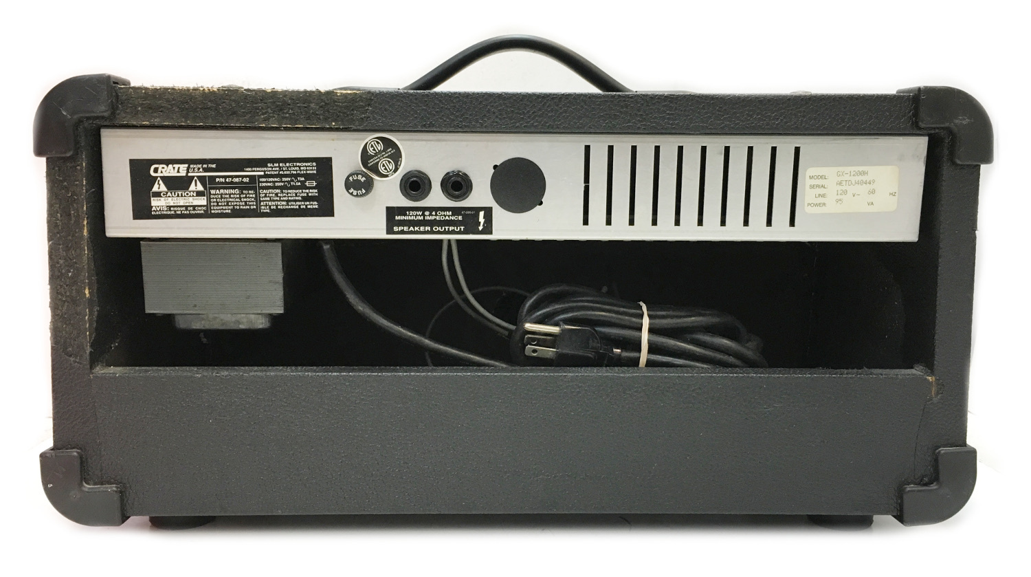 Crate Amp Head Gx1200h Everything Else