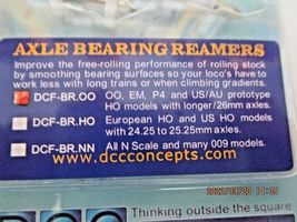 DCC Concepts #DCF-BR.OO Axle Bearing Reamer HO Scale replaces original DCF-BR2 image 4