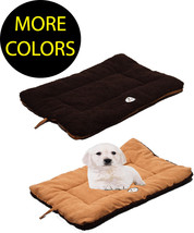 Eco-Friendly Eco-Paw Reversible Fleece Dual-Toned Travel Pet Dog Bed Bed... - $22.49+