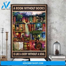 Imagine A Room Without Books Canvas And Poster - $49.99