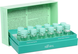 Kaaral Purify Professional Restructure Treatment for Damaged Hair - 12 Vials