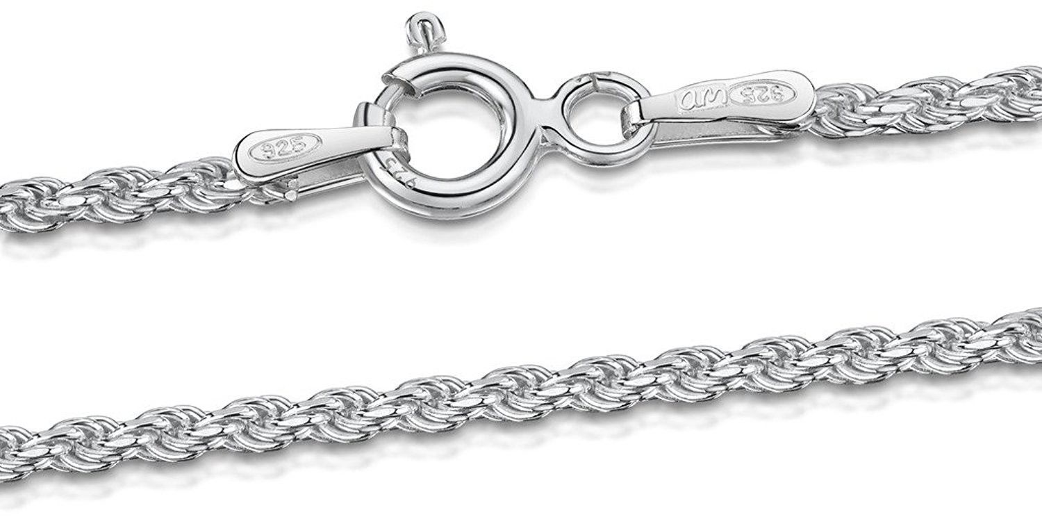 5 GENUINE STERLING SILVER 925 ROPE TOGGLE CLASPS