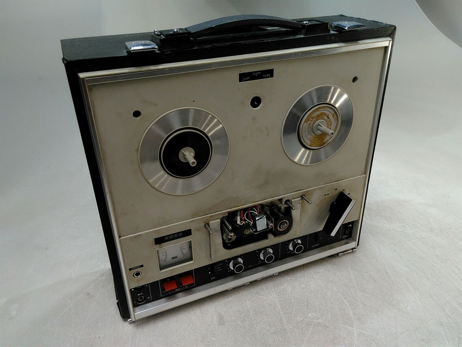 Magnétophone Vintage SONY TC-252 - En Panne, Pour Pièces Ou Bricoleur