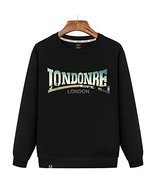 Autumn And Winter Warm Sweater, Black Bottom And English Letters - $37.88