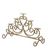 Accent Plus Cast Iron Antiqued Scrolled Candle Holder - $68.71
