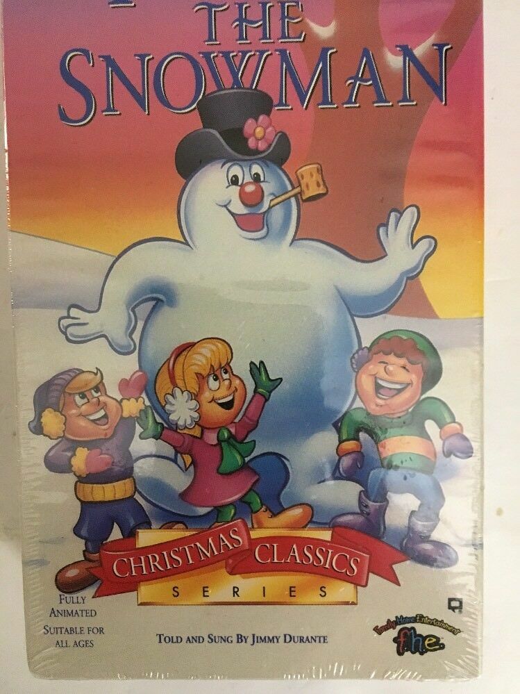 FROSTY the SNOWMAN Classic Collection NEW VHS Video Tape Holiday Movie ...