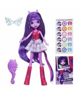 My Little Pony Equestria Hasbro 9&quot; Girls Doll - Purple Hair Twilight Spa... - $29.99