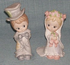 Vtg Lefton Heavenly Hobos Bride And Groom 04635 Christopher Collection w/Sticker - $12.95
