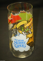 Muppets Advertising Kermit Frog Fozzie Bear Glass Animation Character McDonald's - $9.89