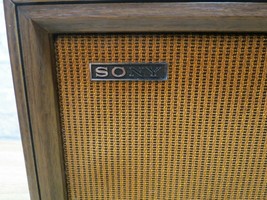 Vintage Sony Mahogany AM/FM Radio - Model TFM-9450W (Tested) - $56.09