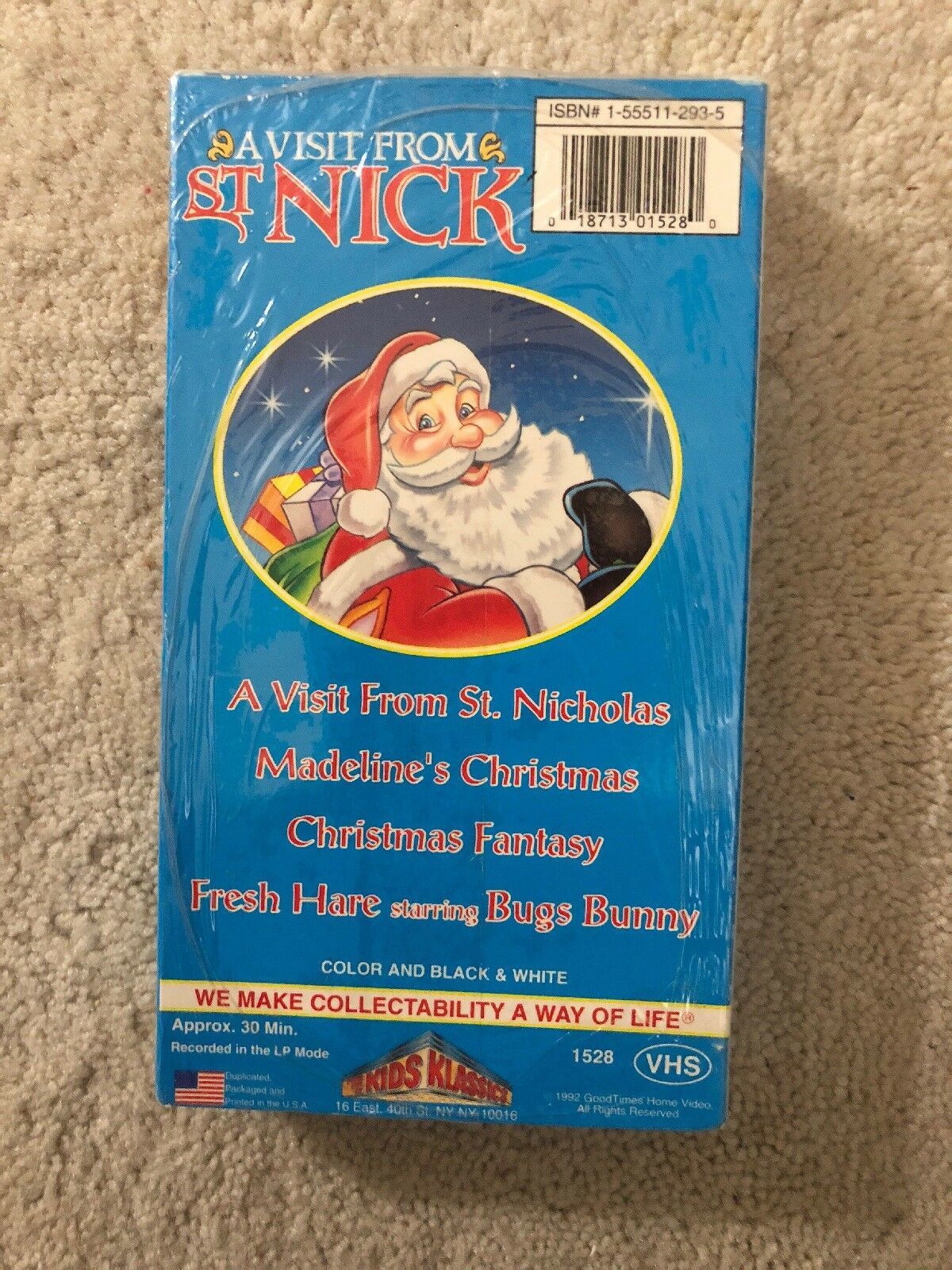 A Visit From St. Nick-Animated 4 Christmas Cartoons(VHS 1992)RARE-SHIPS ...