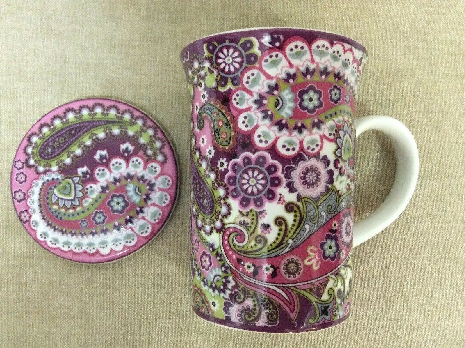 Vera Bradley Mug Very Berry Paisley Coffee And Similar Items