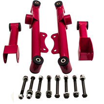 Upper Lower Rear Tubular Control Arms with Hardware 4 Pcs For Ford Mustang 1979 - $90.07