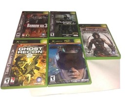 5 Xbox Game Lot..used Great Condition includes Mechassault 2 Lonewolf &amp; ... - $26.72
