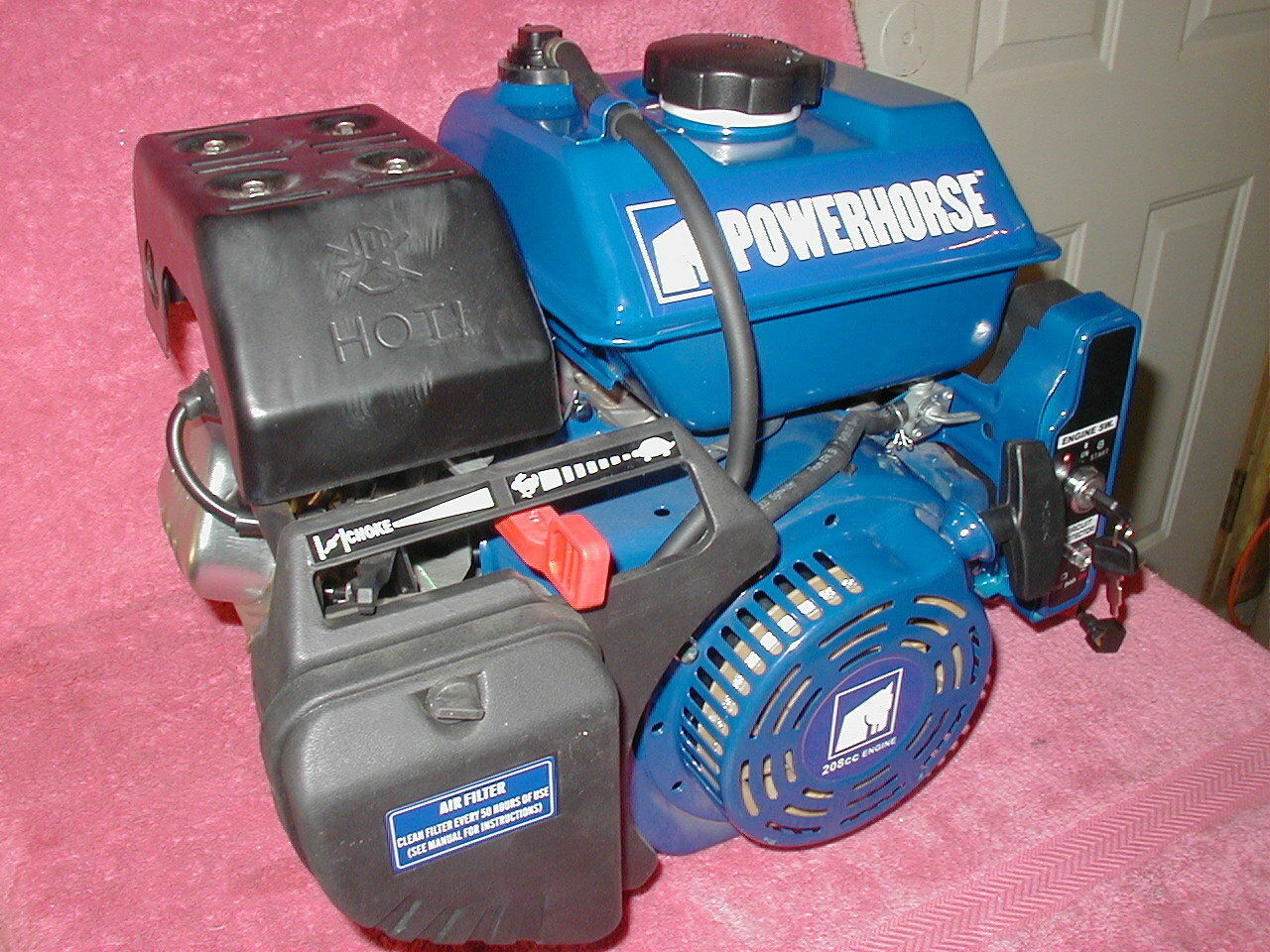 POWERHORSE 208 cc Model DJ170F Ducar Engine Parts - Push Rods 133.9mm ...