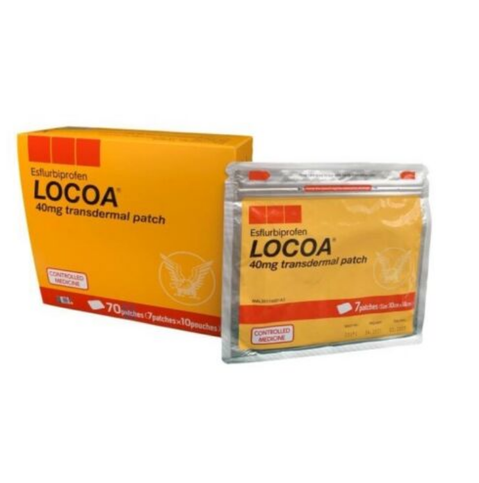 35 Patches Locoa Transdermal | 7 patches/pack DHL EXPRESS SHIP
