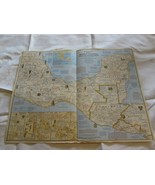 MIDDLE AMERICA ARCHEOLOGICAL MAP LAND FEATHERED National Geographic 1968... - £11.75 GBP