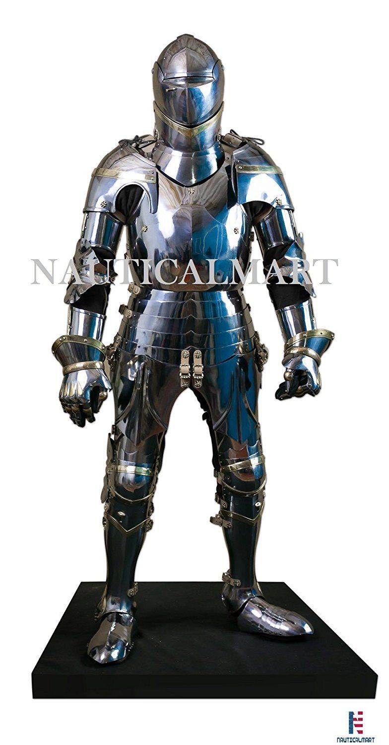 NauticalMart Medieval Wearable Knight Larp Full Body Suit Of Armor