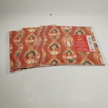 Vintage Hallmark Holiday Barbie Gift Wrap Wrapping Paper Sheets Lot Of 4 NOS - $29.69