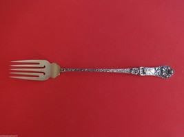 Yetive by Mount Vernon Sterling Silver Lettuce Fork Gold Washed 5-Tine 9 1/2" - $256.41