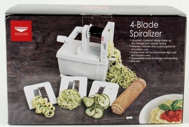 Paderno World Cuisine 4-Blade Spiralizer Food Vegetable Slicer NIB - $18.99