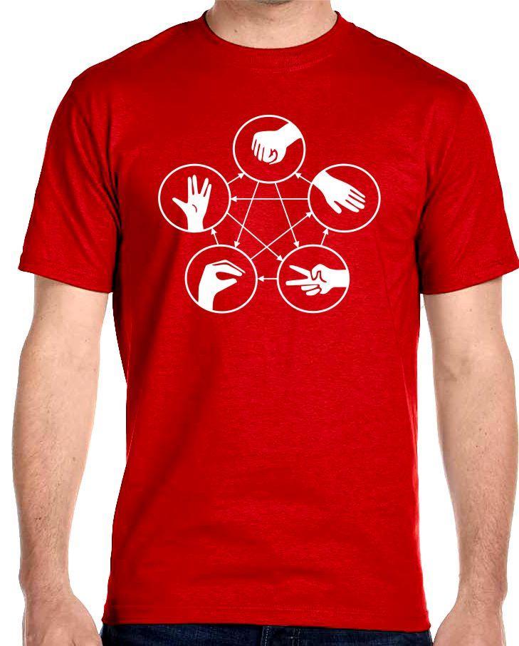 rock paper scissors lizard spock shirt