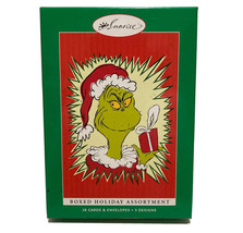 How The Grinch Who Stole Christmas Dr. Seuss Box Of 18 Holiday Cards & Envelopes - $21.10
