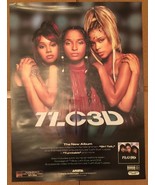 TLC 3D Ultra Rare Promo Arista Records Poster Size 18x24 - $39.55