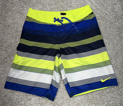 boys nike board shorts striped XL - $8.33